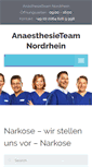 Mobile Screenshot of narkose.de